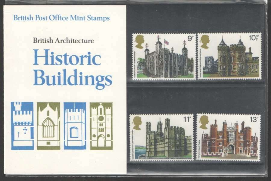(image for) 1978 Historic Buildings Royal Mail Presentation Pack 100 - Click Image to Close